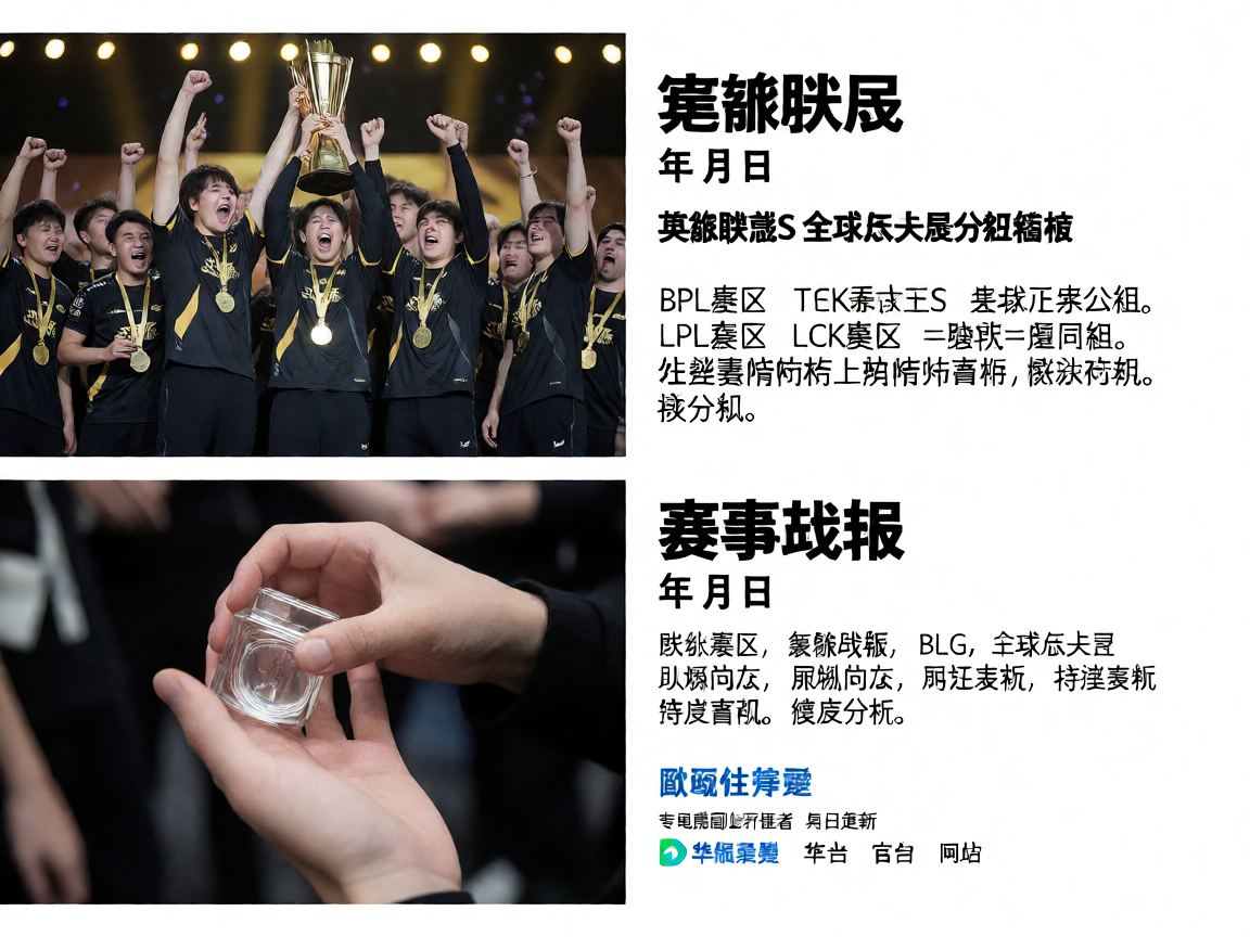 电竞赛事颁奖典礼，冠军战队高举奖杯庆祝胜利的瞬间